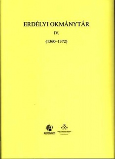 Erdélyi Okmánytár IV. 1360-1372