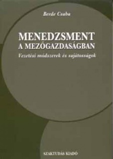 Menedzsment a mezőgazdaságban