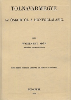 Tolnavármegye az őskortól a honfoglalásig I.