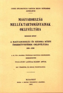 Magyarország melléktartományainak oklevéltára II.