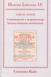 Tanulmányok a magyarországi historia litteraria történetéről