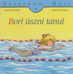 Bori úszni tanul