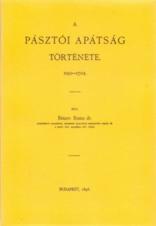 A pásztói apátság története I. 1190-1702