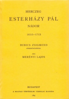 Herczeg Esterházy Pál nádor 1635-1713