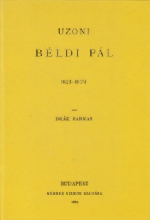 Uzoni Béldi Pál 1621-1679