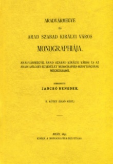 Aradvármegye és Arad szabad királyi város története I.