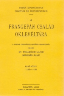 A frangepán család oklevéltára I-II.