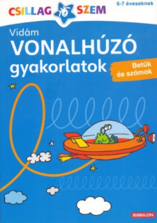 Vidám vonalhúzó gyakorlatok - Sötétkék