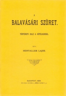 A balavásári szüret történeti rajz a kötélkorból