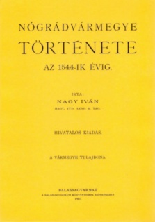 Nógrádvármegye története az 1544-ik évig