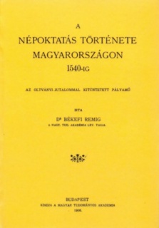 A népoktatás története Magyarországon 1540-ig