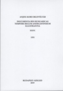 Anjou-kori oklevéltár XXXV. 1351