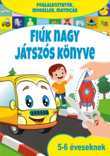 Fiúk nagy játszós könyve