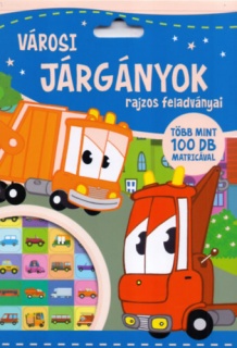 Városi járgányok rajzos feladványai