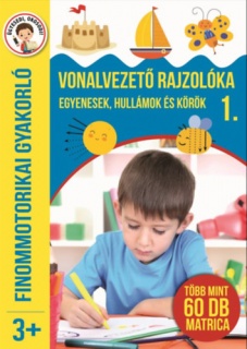 Vonalvezető rajzolóka 1. - Egyenesek, hullámok és körök