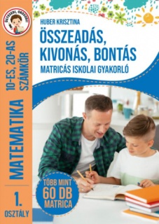 Összeadás, kivonás, bontás - Matricás iskolai gyakorló