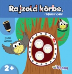 Rajzold körbe, ragaszd oda! - Erdei állatok