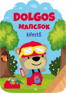 Dolgos mancsok - kifestő