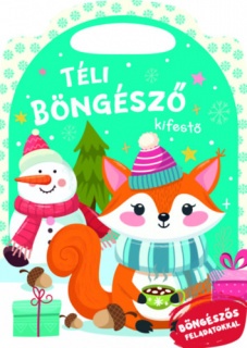 Téli böngésző - kifestő