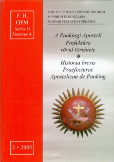 A Paokingi Apostoli Prefektúra rövid története