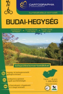 BUDAI-HEGYSÉG TURISTAKALAUZ 1:25 000 